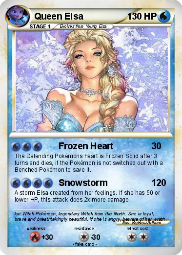 Pokemon Queen Elsa