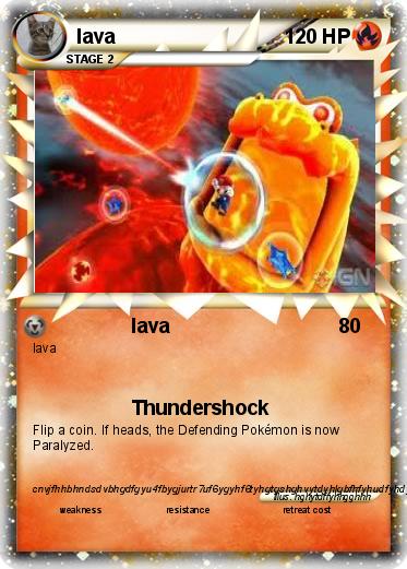 Pokemon lava