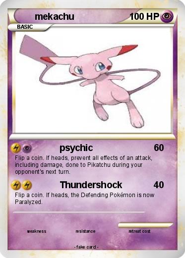 Pokemon mekachu