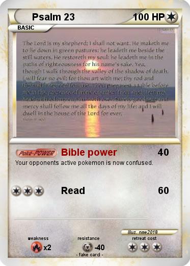 Pokemon Psalm 23