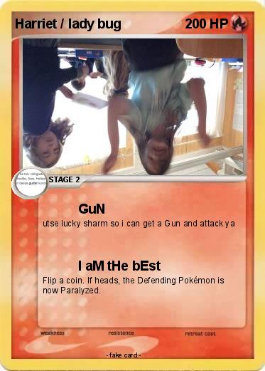 Pokemon Harriet / lady bug