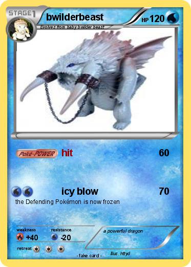 Pokemon bwilderbeast