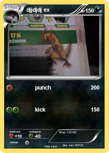 Pokemon djjdjdj ex