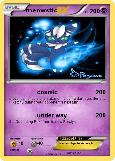 Pokemon meowstic