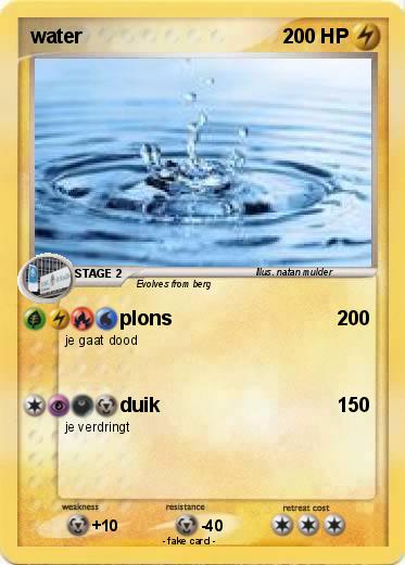 Pokemon water