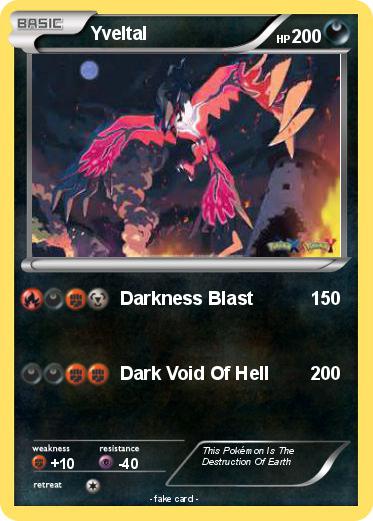 Pokemon Yveltal