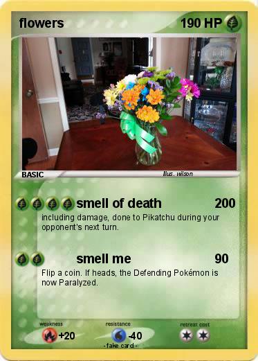 Pokemon flowers