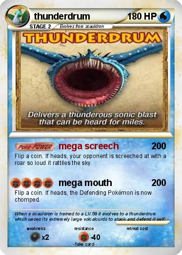 Pokemon thunderdrum