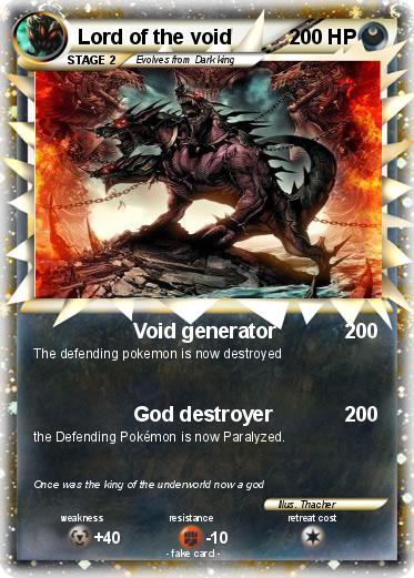 Pokemon Lord of the void