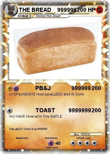Pokemon THE BREAD    999999