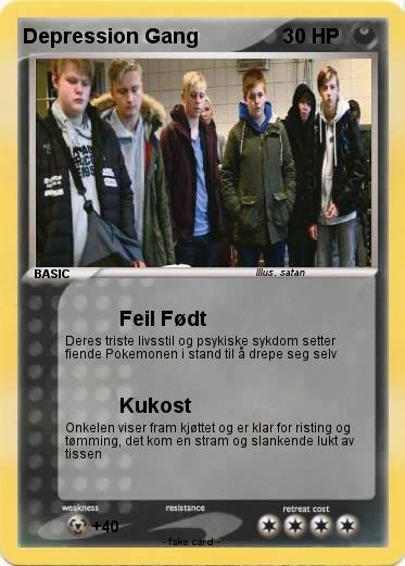 Pokemon Depression Gang