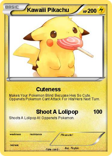 Pokemon Kawaiii Pikachu