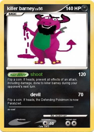 Pokemon killer barney