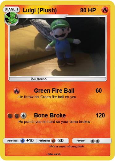 Pokemon Luigi (Plush)