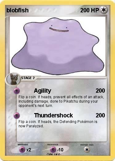 Pokemon blobfish