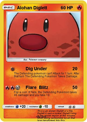 Pokemon Alohan Diglett