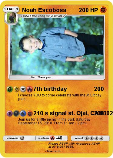 Pokemon Noah Escobosa