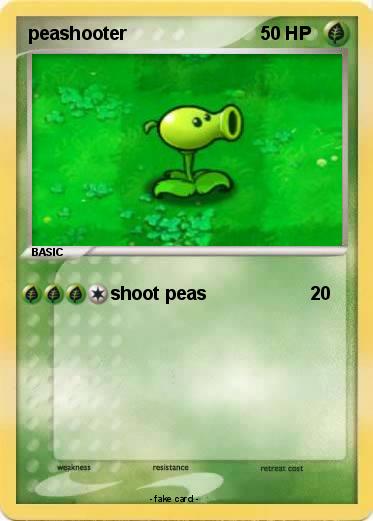 Pokemon peashooter