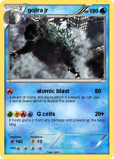 Pokemon gojira jr