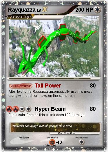 Pokemon Rayquazza