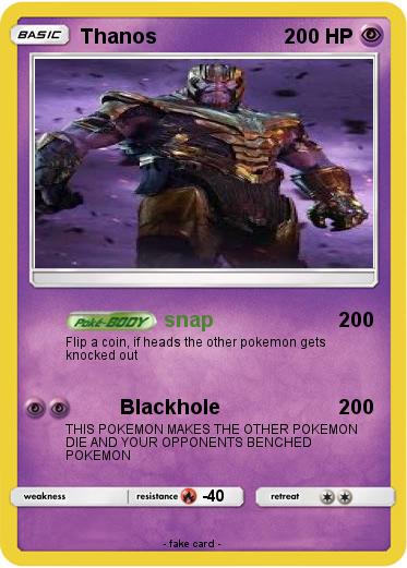 Pokemon Thanos