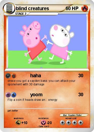 Pokemon blind creatures