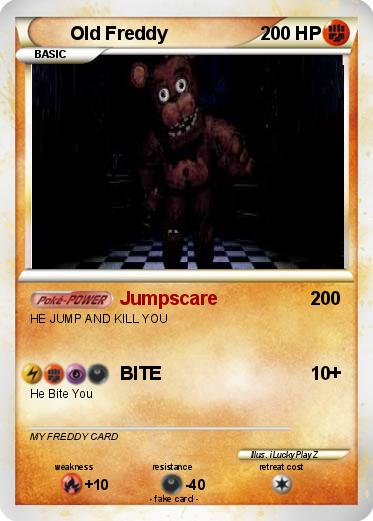 Pokemon Old Freddy