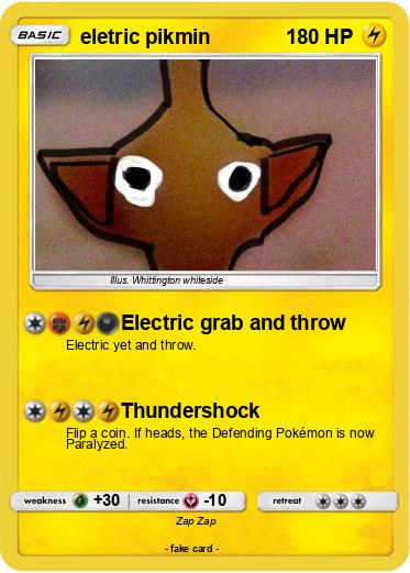Pokemon eletric pikmin