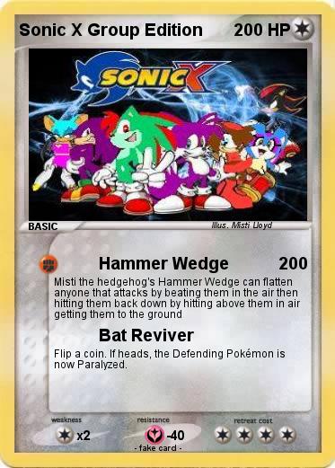 Pokemon Sonic X Group Edition