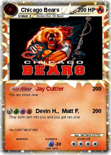 Pokemon Chicago Bears