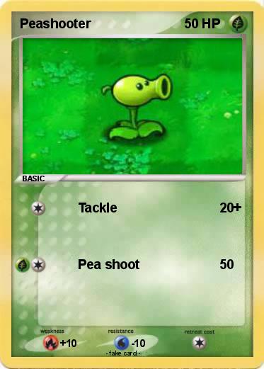 Pokemon Peashooter