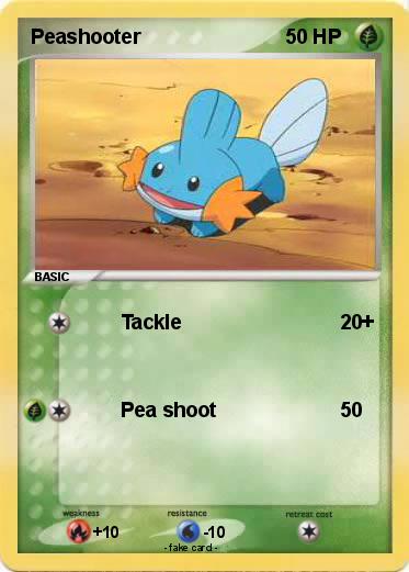 Pokemon Peashooter