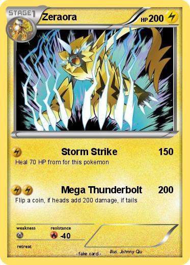 Pokemon Zeraora