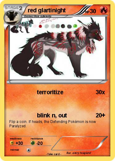 Pokemon red glartinight