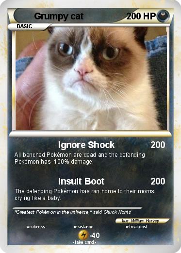 Pokemon Grumpy cat