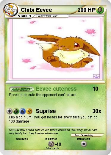 Pokemon Chibi Eevee