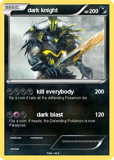 Pokemon dark knight
