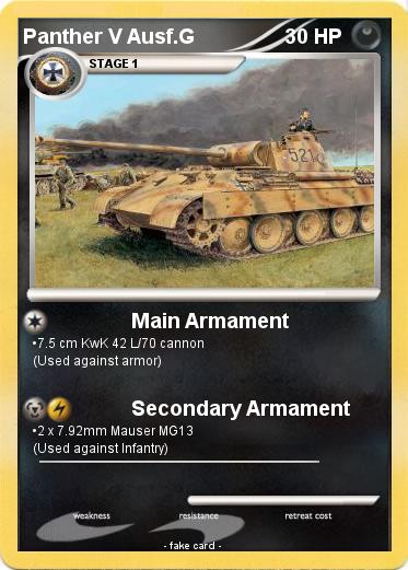 Pokemon Panther V Ausf.G