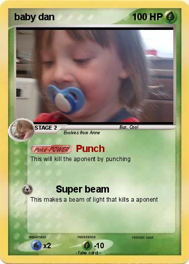 Pokemon baby dan