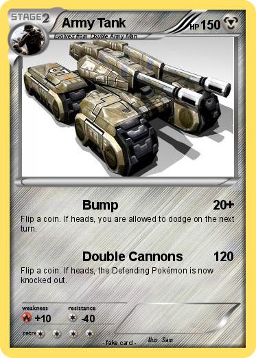 Pokemon Army Tank