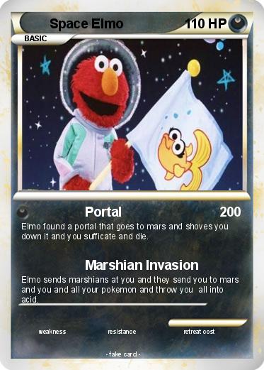 Pokemon Space Elmo