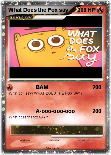 Pokemon What Does the Fox say