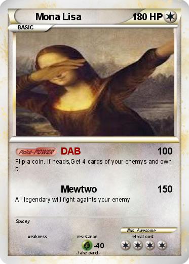Pokemon Mona Lisa