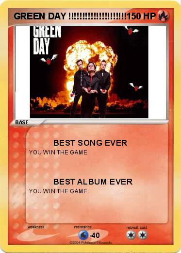 Pokemon GREEN DAY !!!!!!!!!!!!!!!!!!!!!