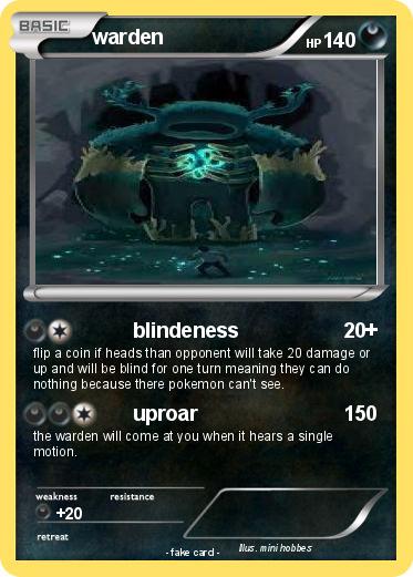 Pokemon warden
