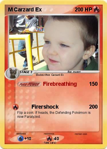 Pokemon M Carzard Ex