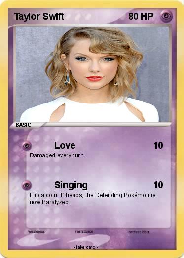 Pokemon Taylor Swift