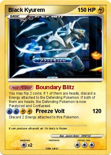 Pokemon Black Kyurem