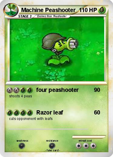 Pokemon Machine Peashooter