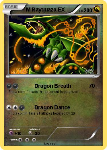 Pokemon M Rayquaza EX